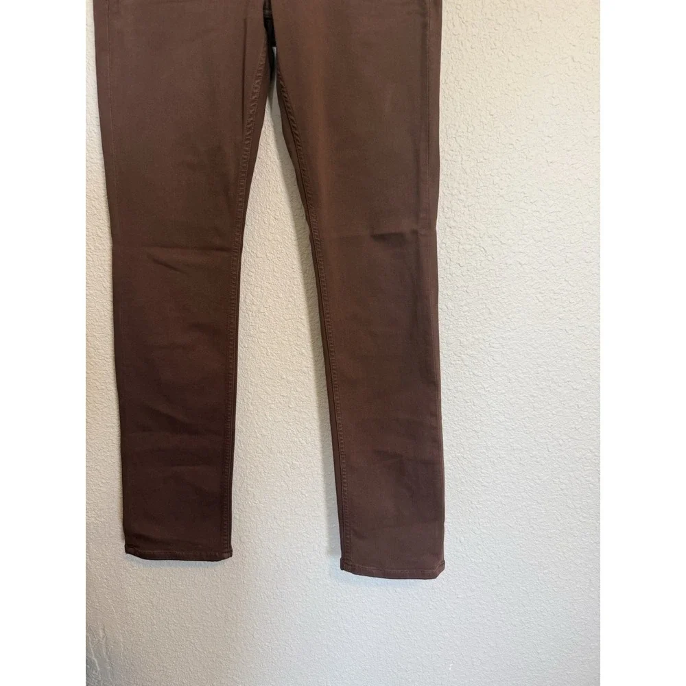 Paige Federal Pants Mens 30 Brown Stretch Chino Casual Designer 30x33